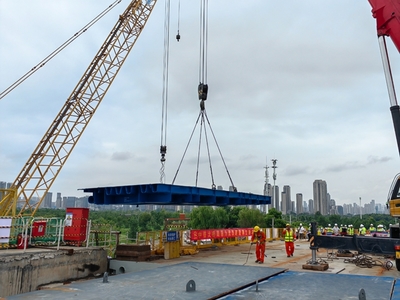 武漢長豐橋提升改造工程全線貫通，市政建設再譜新篇